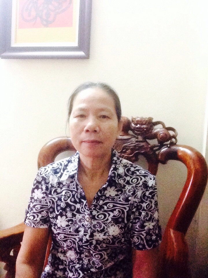 Cô Trần Thị Lan quê Hà Nam mong muốn chăm ông bà