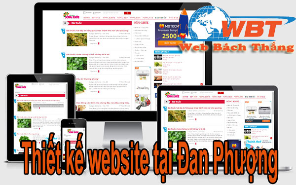 Thiết kế website tại Đan Phượng
