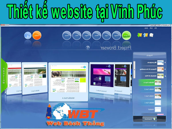 Thiết kế website tại Vĩnh Phúc chuyên nghiệp