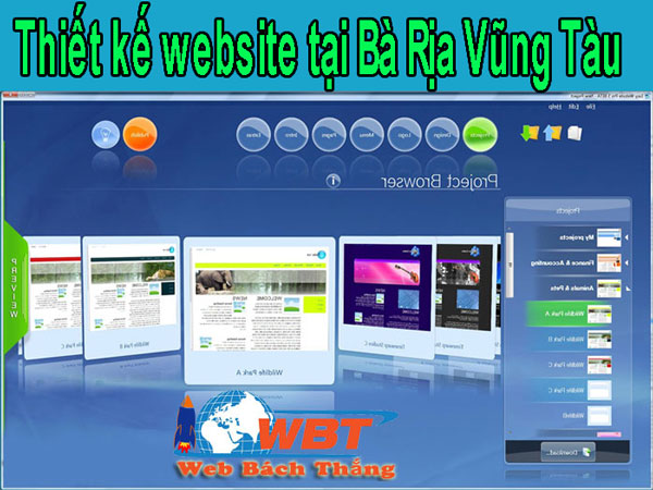 Thiết kế website tại Bà Rịa Vũng Tàu giá rẻ