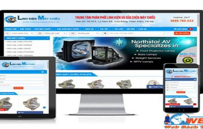 Thiết kế website bán máy chiếu