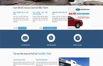 thiết kế website bán ôtô chuyên nghiệp
