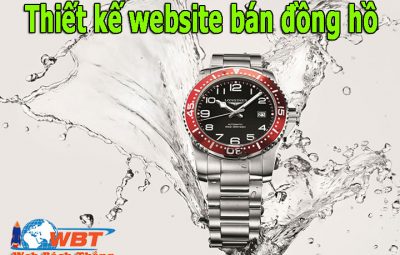 Thiết kế website bán đồng hồ đẳng cấp chuẩn seo