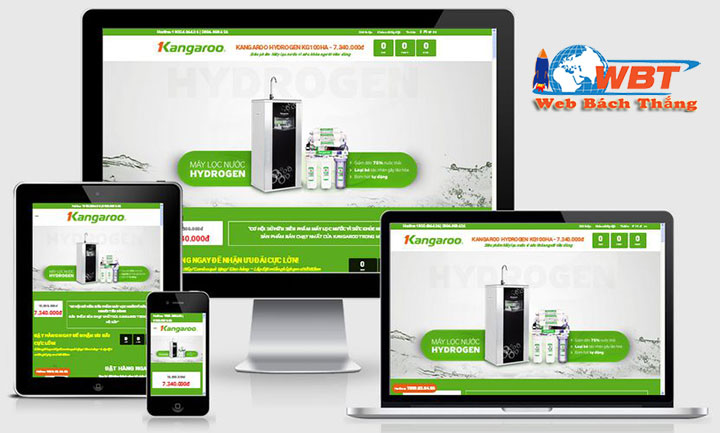 thiết kế website bán máy lọc nước chuyên nghiệp giá tốt
