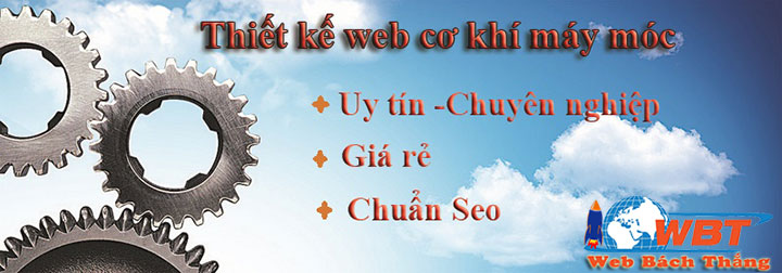 thiết kế website cơ khí máy móc chuyên nghiệp chuẩn seo