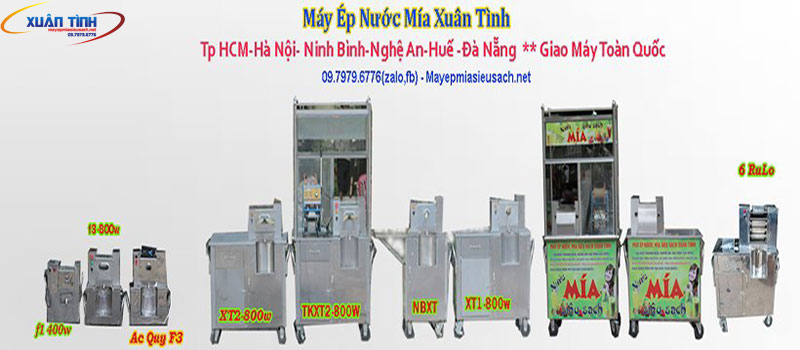 Các Dòng Máy Ép Nước Mía Siêu Sạch Ở Hồ Chí Minh