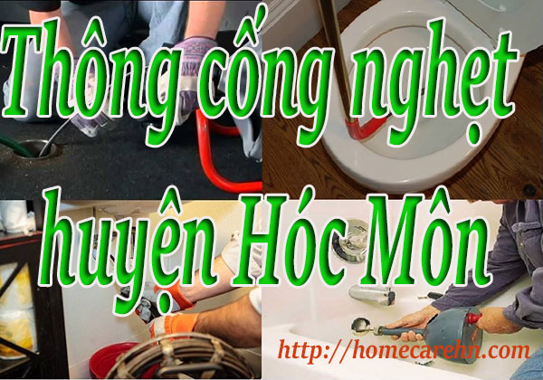 Thông cống nghẹt huyện Hóc Môn giá rẻ BT homecare