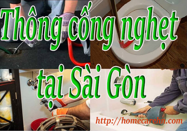 thông cống nghẹt tại Sài Gòn giá rẻ