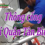 Thông cống nghẹt tại Quận Tân Bình – HCM giá rẻ, triệt để BT  homecare