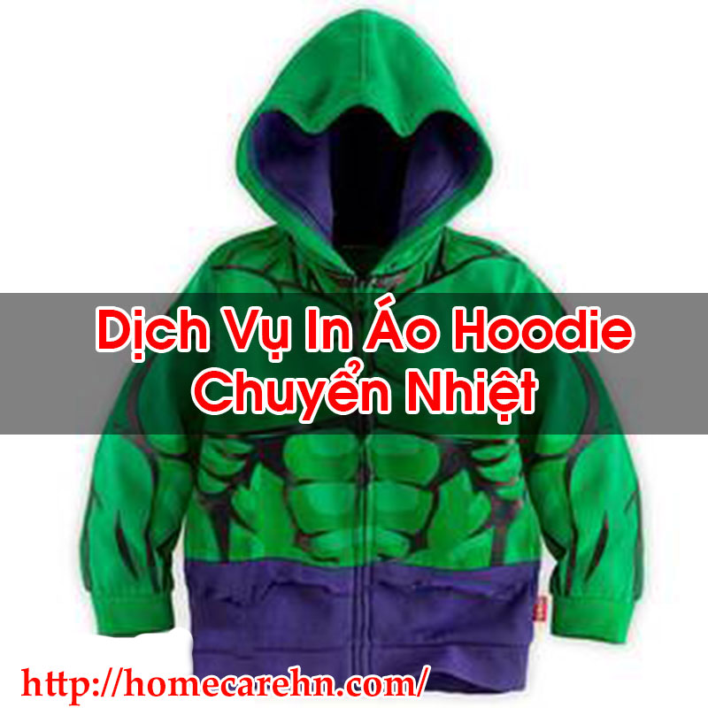 In Áo Hoodie Chuyển Nhiệt